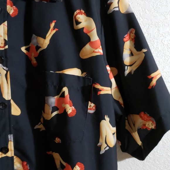 Men's 2XL sleeve button shirt - Picture 2 of 4